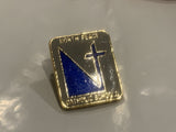 North Peace Catholic Schools Logo Lapel Hat Pin DM