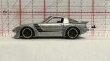 Silver Mazda Rx-7 2011 J43 Hot Wheels Diecast Car