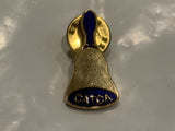 CATCA School Bell Lapel Hat Pin DM