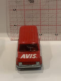 Red Avis Van Fourgon 1/65 Majorette Toy Diecast Car