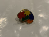 Puzzle Piece Kidney Lapel Hat Pin DM