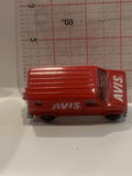 Red Avis Van Fourgon 1/65 Majorette Toy Diecast Car
