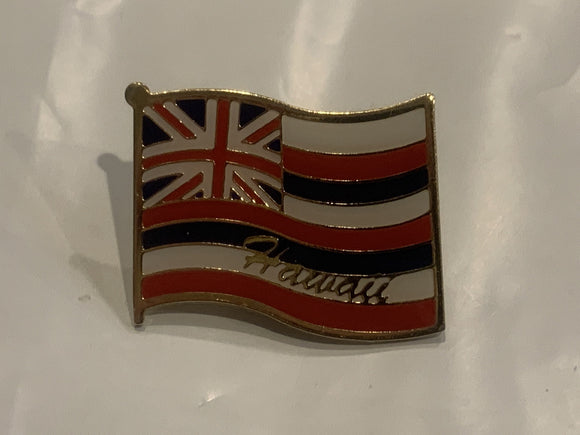 Hawaii Flag State Lapel Hat Pin BE