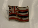 Hawaii Flag State Lapel Hat Pin BE