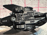Black Helicopter Batman DC Comics W4268 Hot Wheels Diecast Car