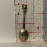 Creston BC Peach collectable Souvenir Spoon PV