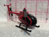 Red Rescue Helicopter Unbranded  Diecast Car
