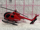 Red Rescue Helicopter Unbranded  Diecast Car