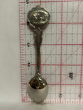 Wyoming Western Meadowlark Indian Paintbrush Souvenir Spoon