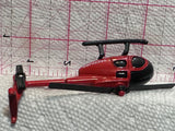 Red Rescue Helicopter Unbranded  Diecast Car