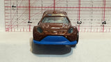 Brown '12 Foed Fiesta 2011 L36 Hot Wheels Diecast Car