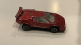 Red Lamborghini Countach Matchbox Toy Diecast Car