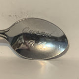 Quesnel BCWater Wheel Moose collectable Souvenir Spoon PV