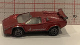 Red Lamborghini Countach Matchbox Toy Diecast Car