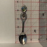 Quesnel BCWater Wheel Moose collectable Souvenir Spoon PV