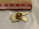 Man Playing a Guitar Lapel Hat Pin BE