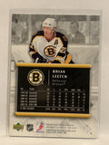 #8 Brian Leetch Boston Bruins 2005-06 Upper Deck Rookie Update Hockey Card