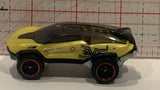 Yellow Geoterra GHB58 Hot Wheels Toy Diecast Car