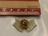 USA Great Britain Friendship Flags Lapel Hat Pin BE
