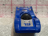 Blue #19 Porsche 956 Maisto Diecast Car