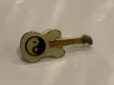 Ying Yang Guitar Lapel Hat Pin BE