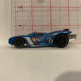 Blue Prototype H-24 ©2007 Hot Wheels Diecast Car DE