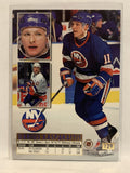 #129 Darius Kasparaitis New York Islanders 1994-95 Fleer Ultra Hockey Card