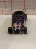 Purple Custom Volkswagon Beetle 2008  Hot Wheels Toy Diecast Car