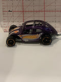 Purple Custom Volkswagon Beetle 2008  Hot Wheels Toy Diecast Car