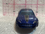 Blue Aston Martin V8 Vantage 2015 Hot Wheels Diecast Car