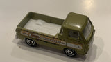 Green Camp Arrow Flint 1966 Dodge A100 Pickup Matchbox Toy Diecast Car