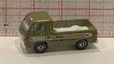 Green Camp Arrow Flint 1966 Dodge A100 Pickup Matchbox Toy Diecast Car