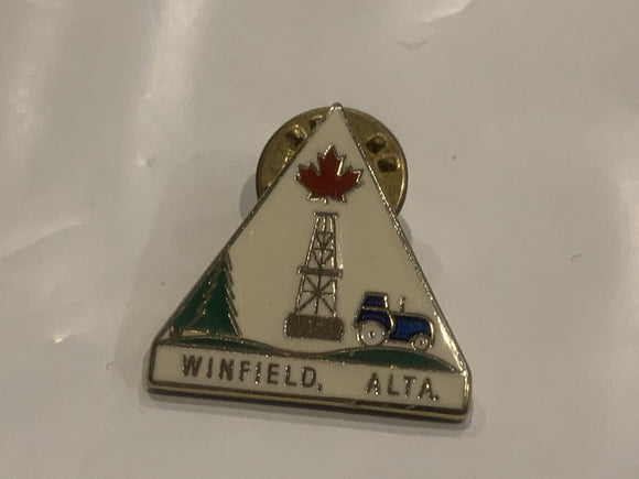 Winfield Alta Alberta Lapel Hat Pin BE