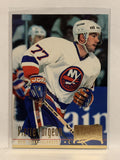 #133 Pierre Turgeon New York Islanders 1994-95 Fleer Ultra Hockey Card
