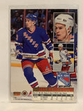 #136 Jeff Beukeboom New York Rangers 1994-95 Fleer Ultra Hockey Card