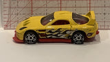 Yellow 24 Seven Hot Wheels Toy Diecast Car