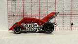 Red Turbo Rooster J42 2016 Hot Wheels Diecast Car