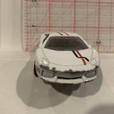 White Sports Racer Unbranded Diecast Car DE