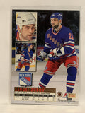 #144 Sergei Zubov New York Rangers 1994-95 Fleer Ultra Hockey Card