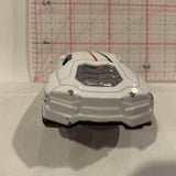 White Sports Racer Unbranded Diecast Car DE