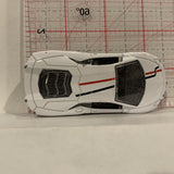 White Sports Racer Unbranded Diecast Car DE