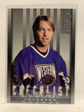 #110 Patrick Roy Checklist Colorado Avalanche 1997-98 Donruss Studio Hockey Card