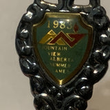 Mountain View Alberta Summer Games 1983 Collectable Souvenir Spoon DD