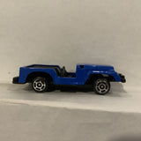Blue Police Jeep Unbranded Diecast Car DE