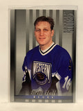 #11 Brett Hull St Louis Blues 1997-98 Donruss Studio Hockey Card