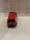 Red Fire Brigade Van Unbranded Toy Diecast Car
