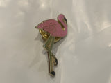 Pink Flamingo Bird Lapel Hat Pin BF