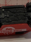 Red Fire Brigade Van Unbranded Toy Diecast Car