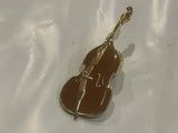 Cello Musical Instrument Lapel Hat Pin BF