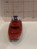 Red Sea Rescue Boat 1998 Matchbox Toy Diecast Car